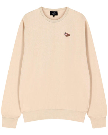 Unisex 'Take me to the sea' sweater - Sea lion - beige - Ridges And Steam