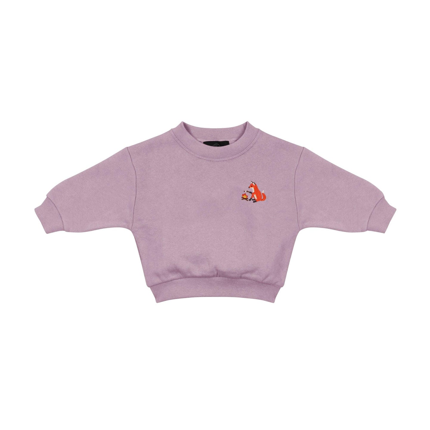 Baby/kids Camping Bliss sweater with fox embroidery - Ridges And Steam
