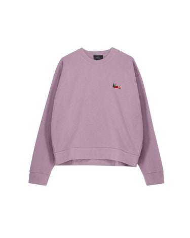 Stay comfortable in style with our lilac sweater for women. Made from organic & recycled cotton, it's soft and good for the planet. Free shipping to Belgium and the Netherlands